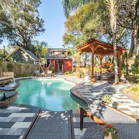 Unique Studio W Pool Spa & Gardens Near Downtown Jacksonville Esterno foto