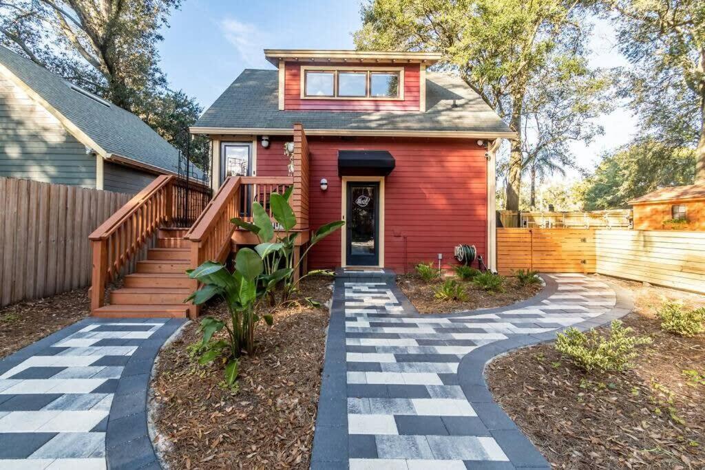 Unique Studio W Pool Spa & Gardens Near Downtown Jacksonville Esterno foto