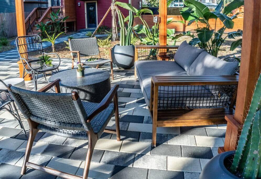 Unique Studio W Pool Spa & Gardens Near Downtown Jacksonville Esterno foto